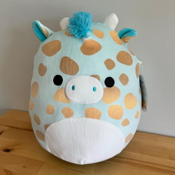 Zelia Squishmallows Official Kellytoy 12 inch Giraffe New with Tags - Picture 1 of 3